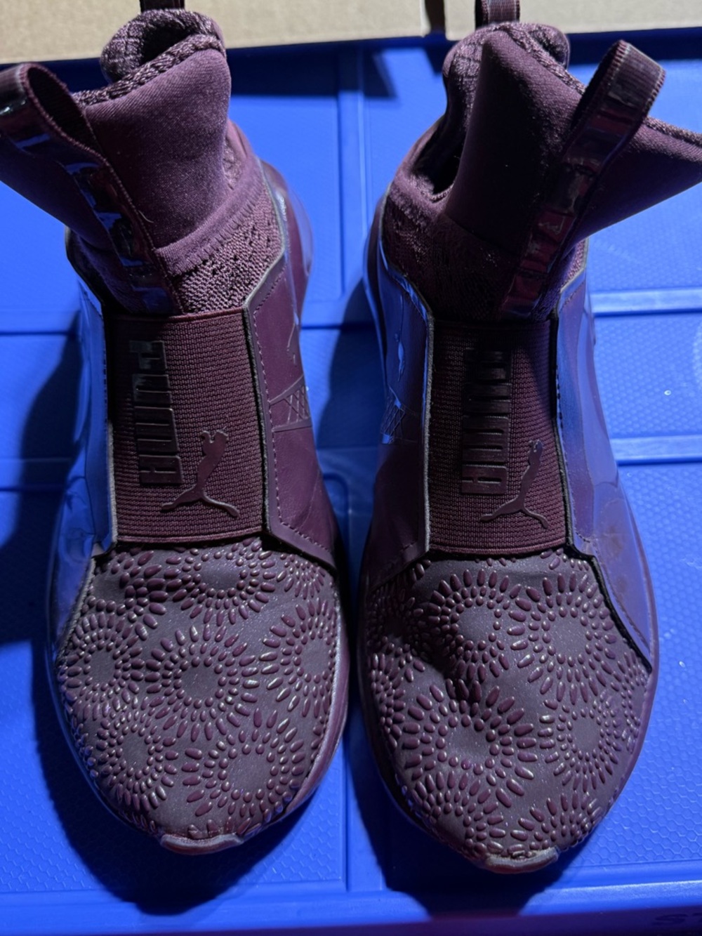 Puma Plum Slip-On Athletic Sneakers Size 6